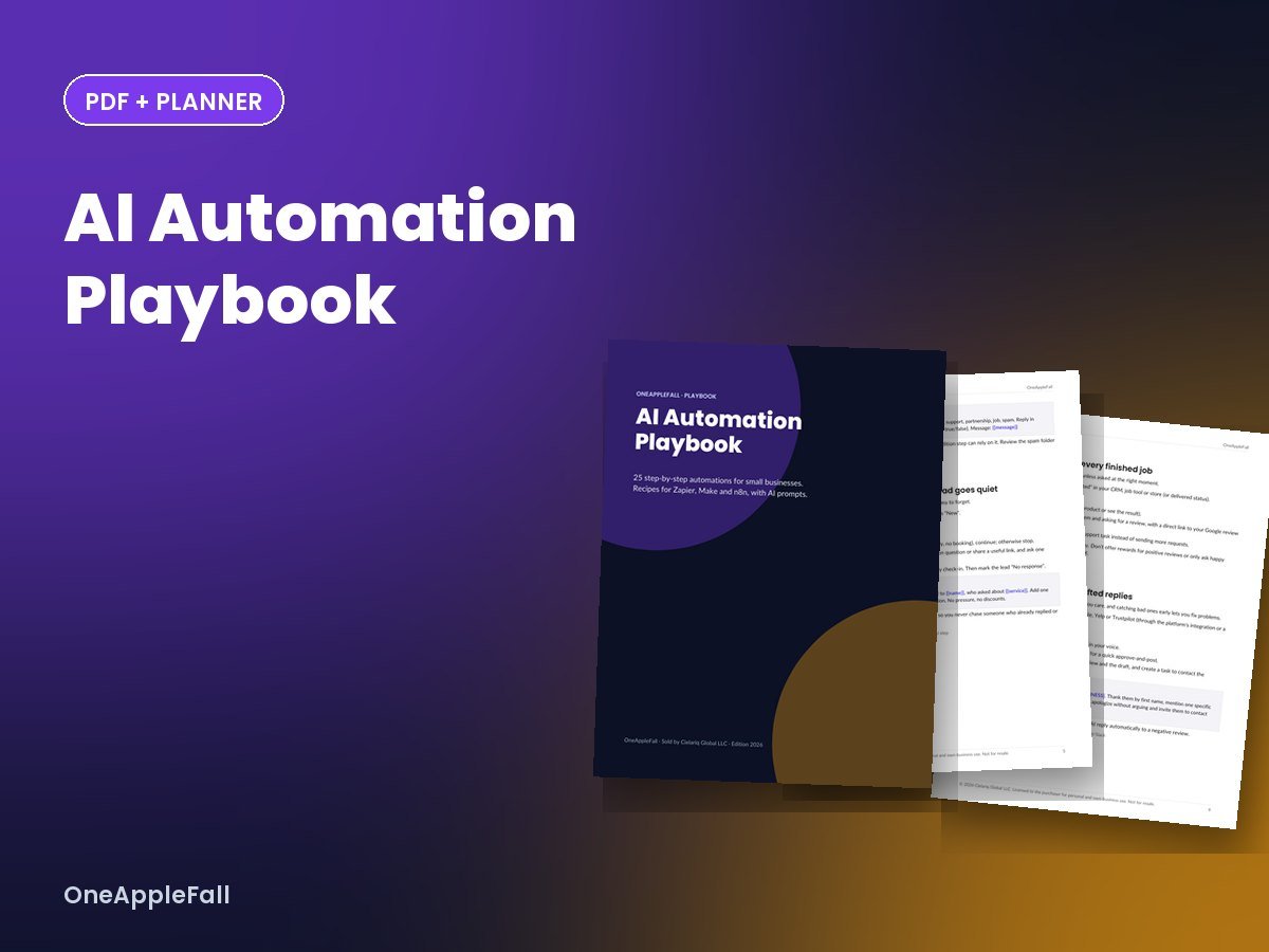 AI Automation Playbook