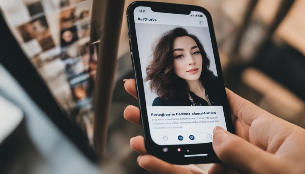 filter by author on Instagram