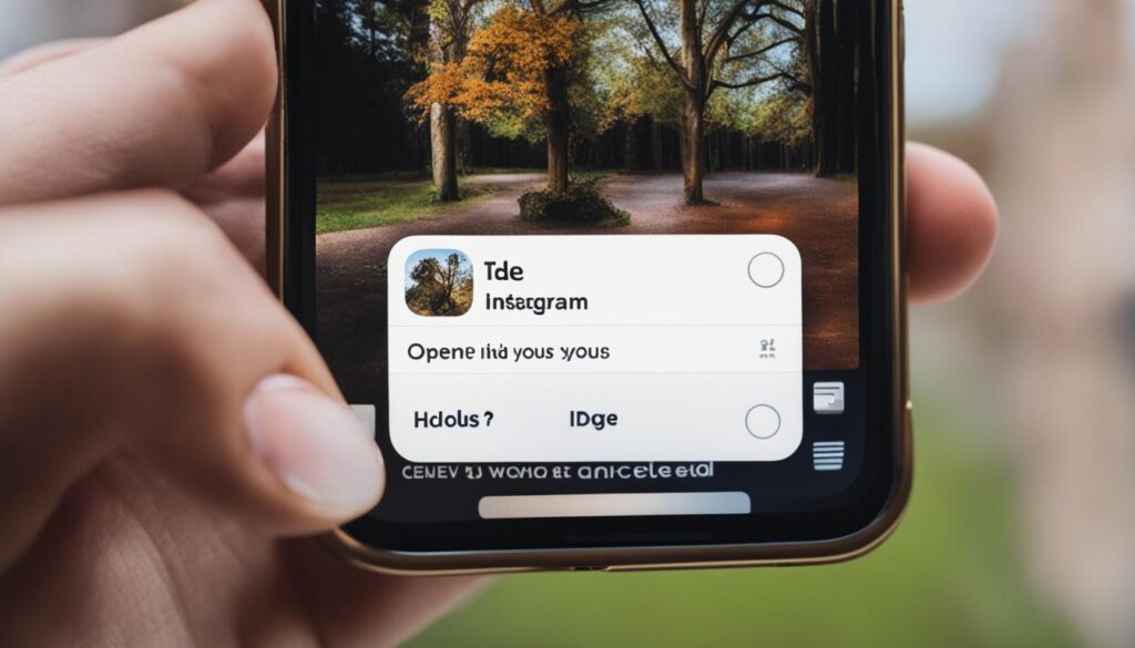 how to clear instagram search suggestions when typing on iphone