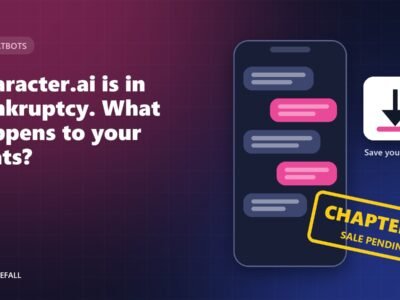 Character.ai Bankruptcy: What Happens to Your Chats, and How to Save Them