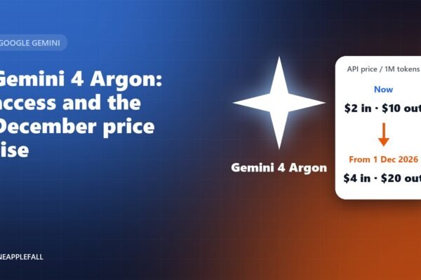 Gemini 4 Argon: Who Can Use It, What It Costs, and the December Price Rise