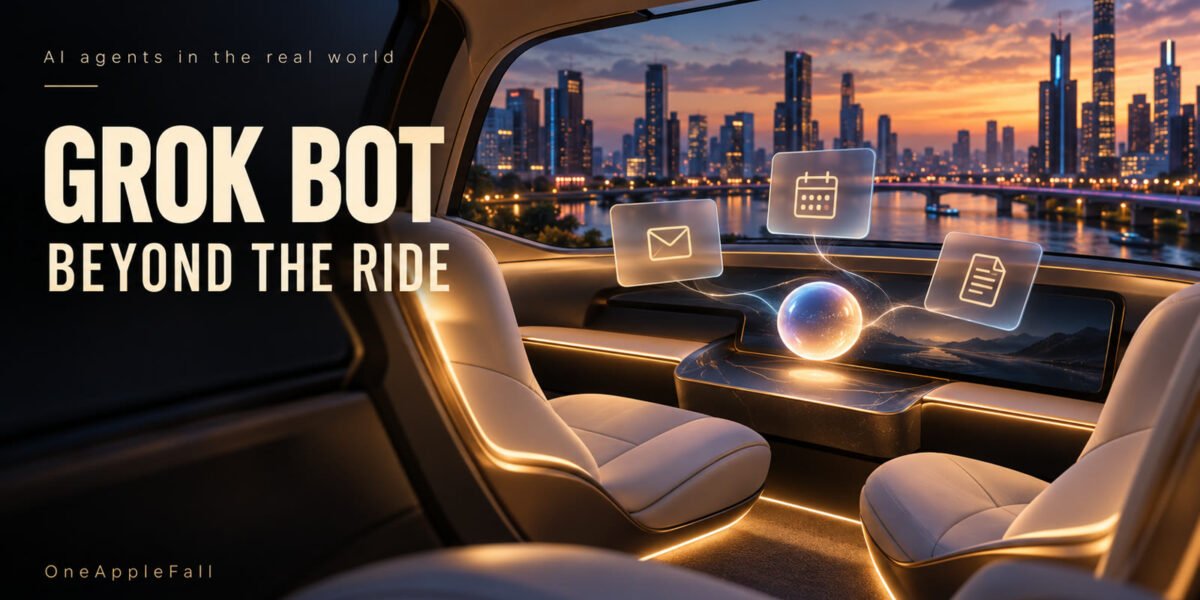 Grok Bot in Tesla Cybercab: What Can This AI Agent Actually Do?